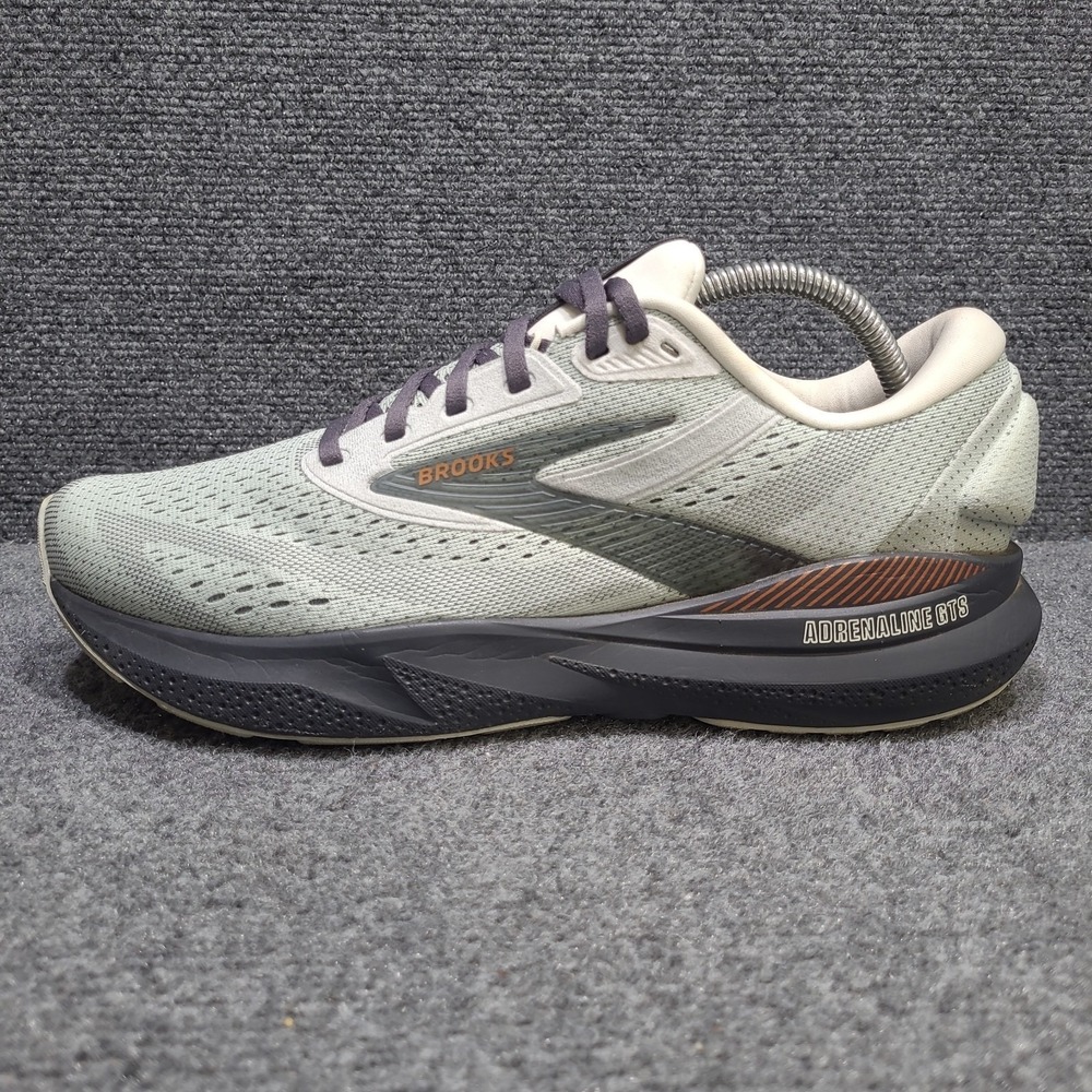 Brooks Adrenaline GTS 24 Womens Size 11 Green Black Running Shoes Sneakers - Picture 9 of 15